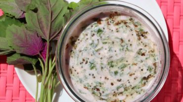 recipe for kale raita