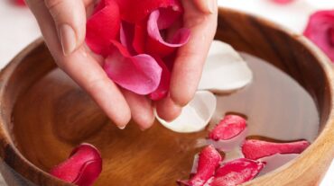 use rose petals