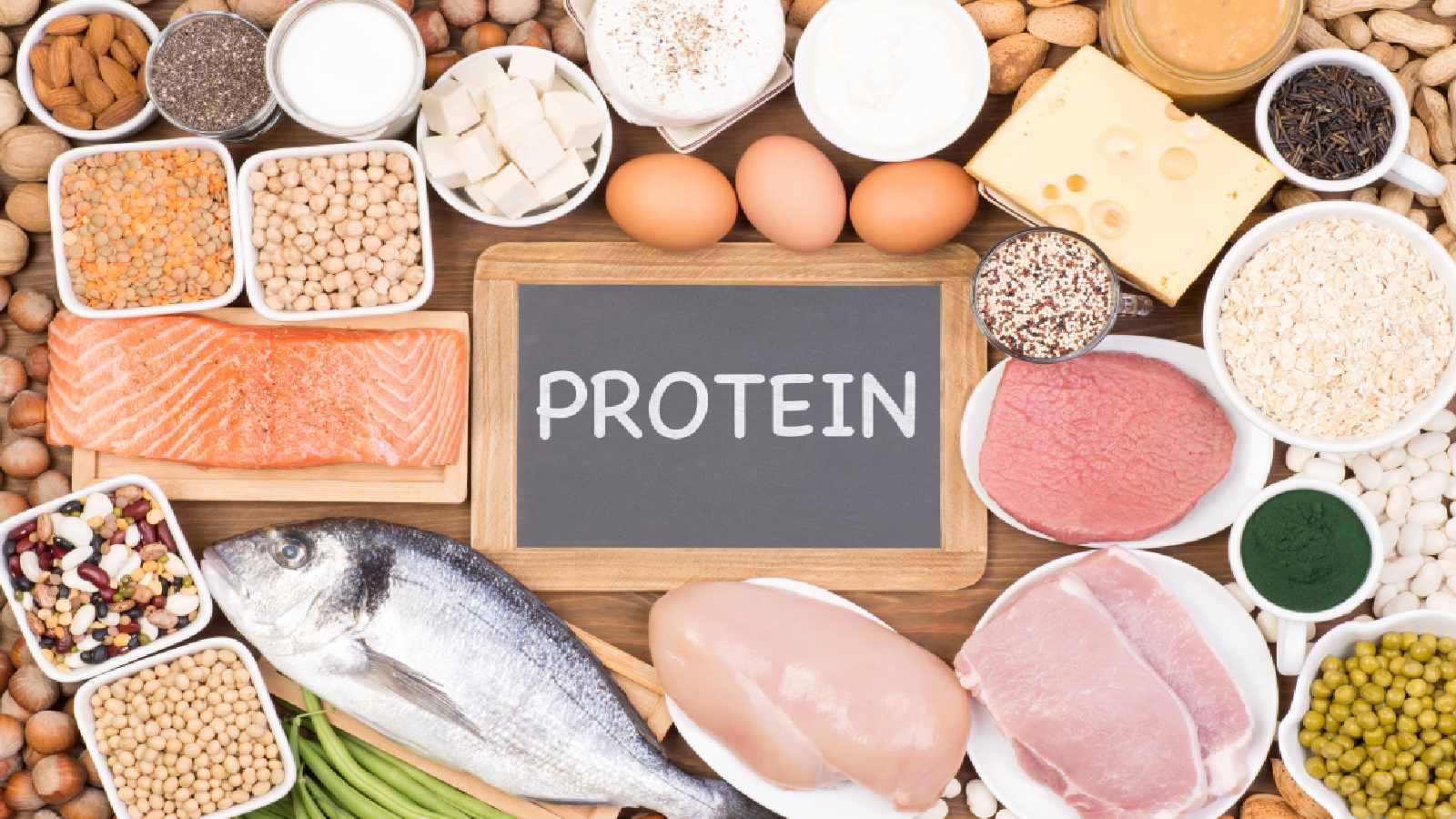 Protein is essential for healthy bones and muscles.