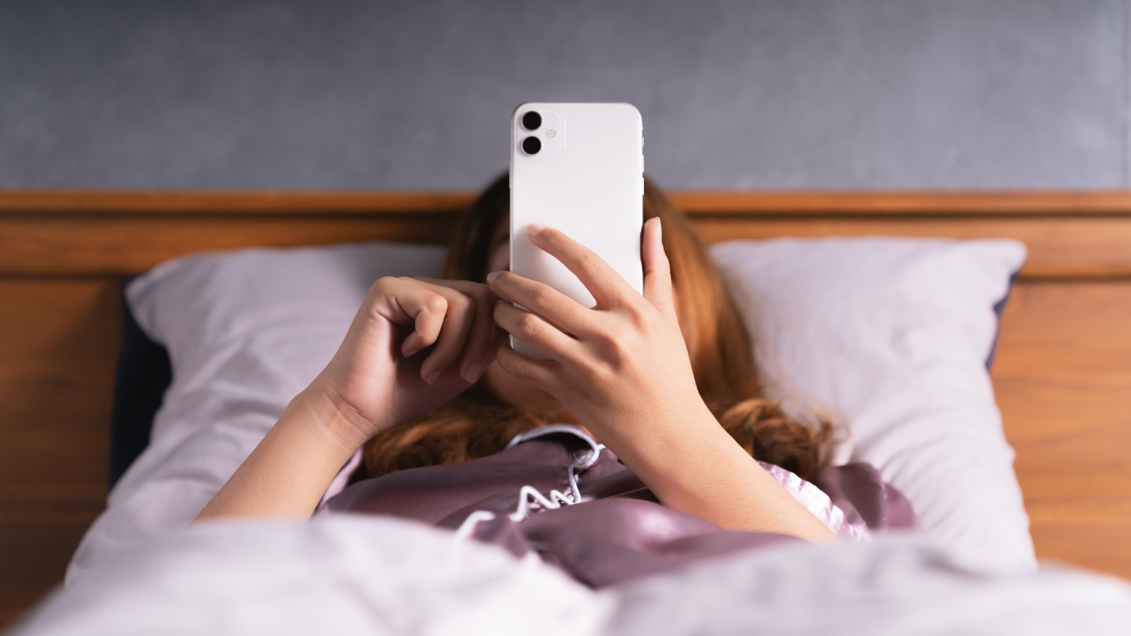 Don't use your cell phone while in bed.
