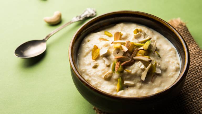 This nutritious oats kheer recipe will satisfy all your winter dessert