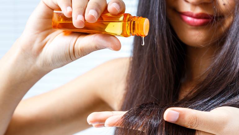 Nourish your hair to the roots with this hot oil treatment at home |  HealthShots