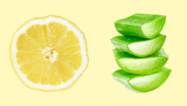 I mixed aloe vera gel with lemon juice and got blessed with glowing skin |  HealthShots
