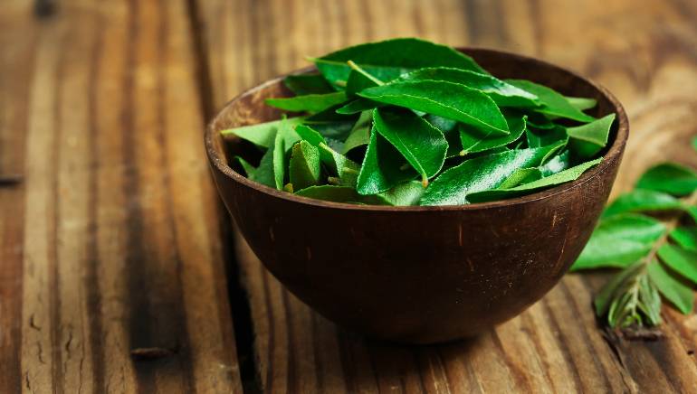 Curry leaves for hair: How to make curry leaves hair oil at home |  HealthShots