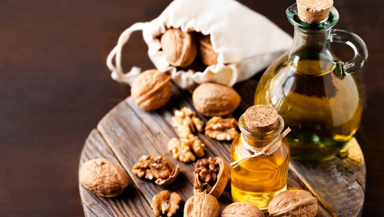 These 7 lesser-known benefits of walnut oil prove its the elixir your skin  and hair need | HealthShots